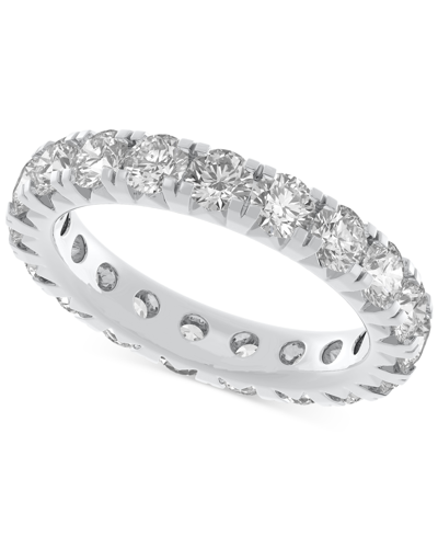 Macy's Diamond Eternity Band (3 Ct. T.w.) In 14k Gold (also In Platinum) In Platinum