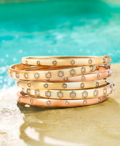 Le Vian Anywear Everywear Nude Diamond Bangle Bracelet (1 Ct. T.w.) In 14k Gold (also Available In Rose Gold In White Gold