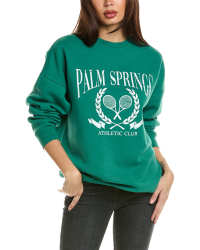 Shop Socialite Graphic Sweatshirt In Green