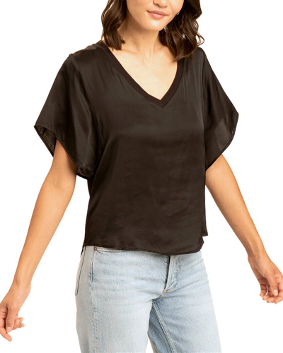 Shop Threads 4 Thought Averil Oversized Sateen V-neck Top