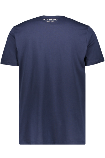 Iceberg Cotton T-shirt In Blue