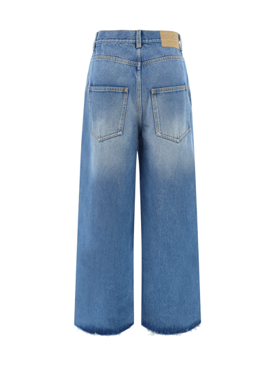 Shop Gucci Jeans In Blue/mix