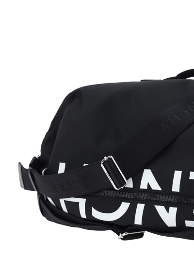 Shop Givenchy G-zip Backpack In Black/white
