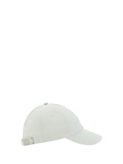 Shop Alexander Mcqueen Baseball Hat In White/black