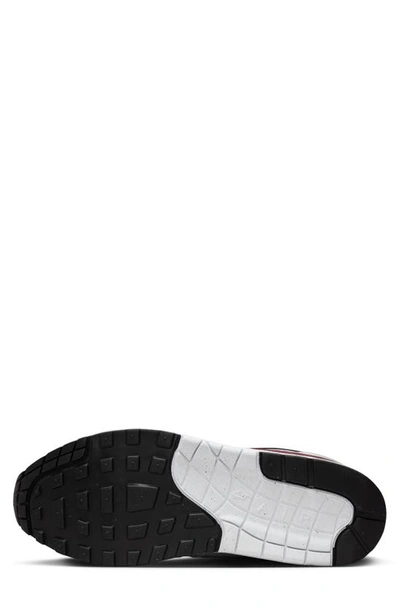 Shop Nike Air Max 1 Sneaker In White/ Black/ Team Red