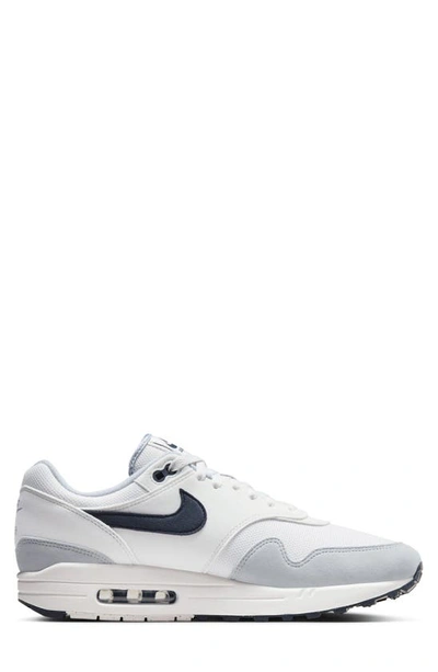 Shop Nike Air Max 1 Sneaker In Platinum Tint/ Obsidian/ Grey