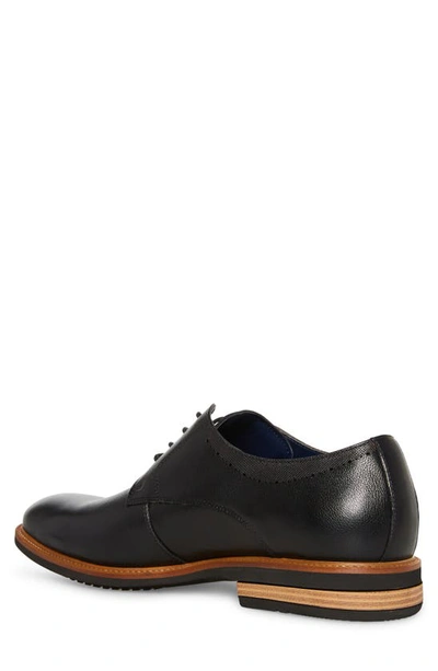 Steve Madden Pryer Derby In Black Leather