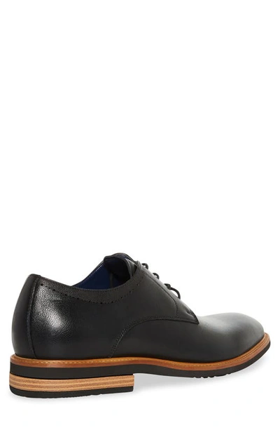 Steve Madden Pryer Derby In Black Leather