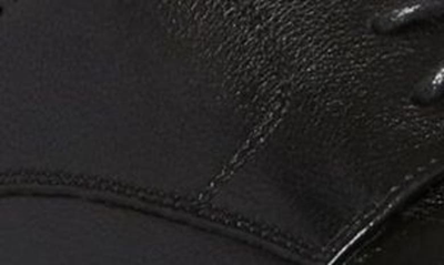 Steve Madden Pryer Derby In Black Leather