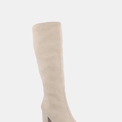 Shop Journee Collection Women's Tru Comfort Foam Ameylia Wide Width Wide Calf Boots In Brown