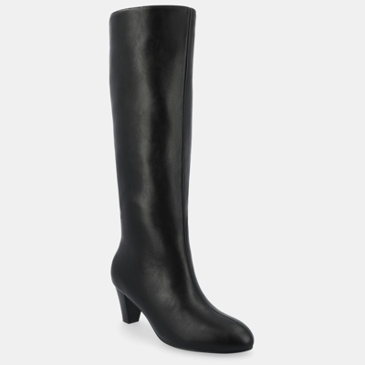 Shop Journee Collection Women's Tru Comfort Foam Jovey Boots In Black