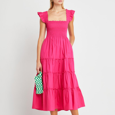 Shop Few Moda Calypso Maxi Dress In Pink