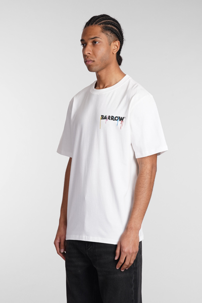Shop Barrow T-shirt In White Cotton