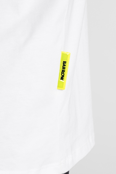 Shop Barrow T-shirt In White Cotton