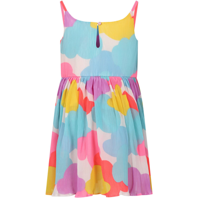 Billieblush Multicolor Dress For Girl In Multicolor