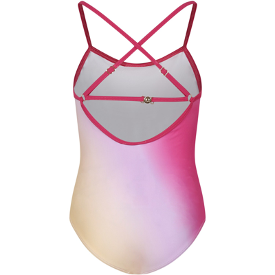 Shop Chloé Multicolor One-piece Swimsuit For Girl