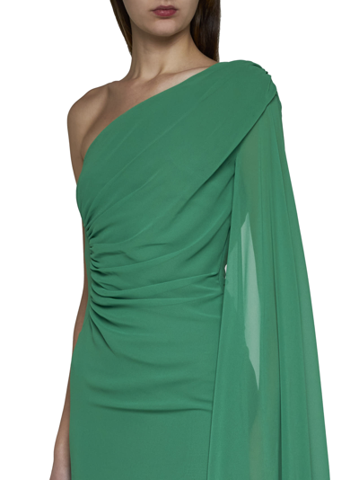 Shop Blanca Vita Dress In Smeraldo
