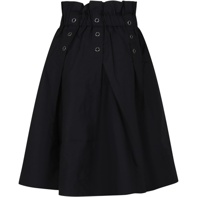 Shop Dkny Black Casual Skirt For Girl