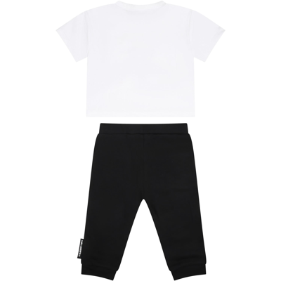 Shop Karl Lagerfeld Multicolor Set For Baby Boy With Karl Print