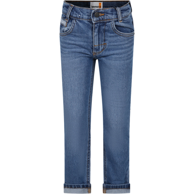 Shop Timberland Denim Jeans For Boy With Logo