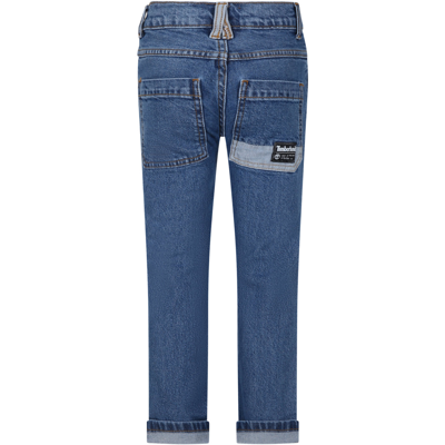 Shop Timberland Denim Jeans For Boy With Logo