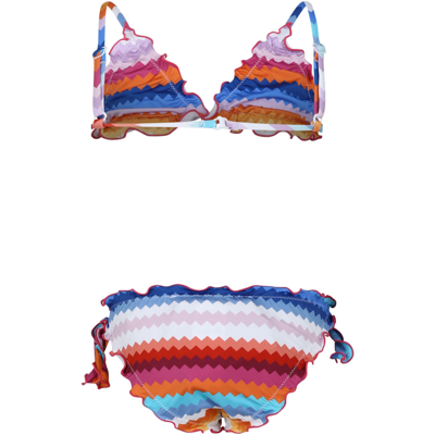 Shop Missoni Multicolor Bikini For Girl