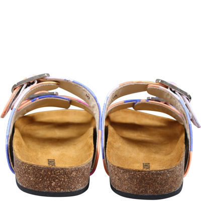Shop Missoni Multicolor Sandals For Girl