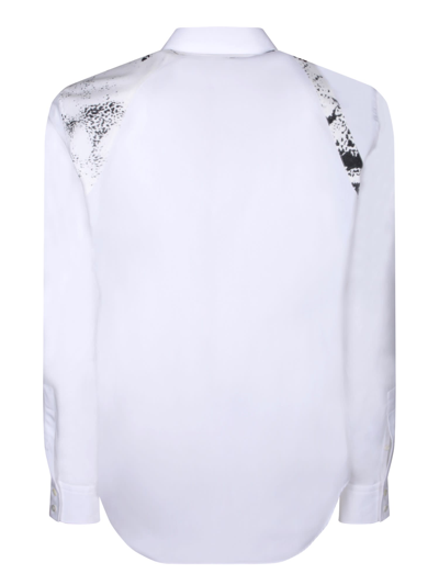 Shop Alexander Mcqueen Print White Shirt