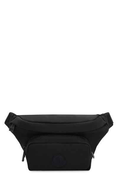 Shop Moncler Durance Nylon Belt Bag In Black