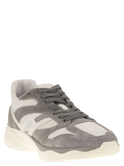 Shop Hogan Sneakers H665 In Grey