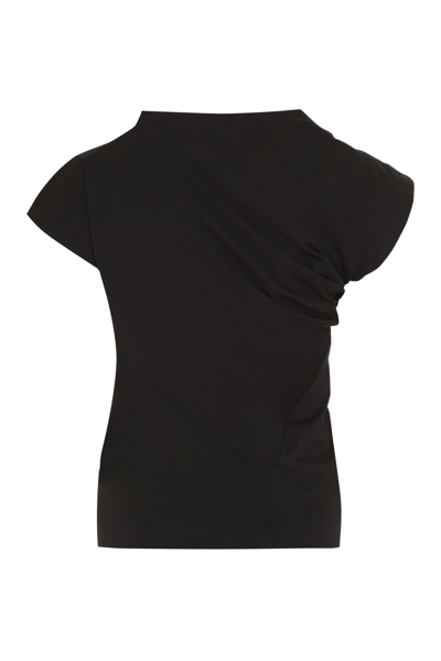 Shop Vivienne Westwood Hebo Cotton T-shirt In Black