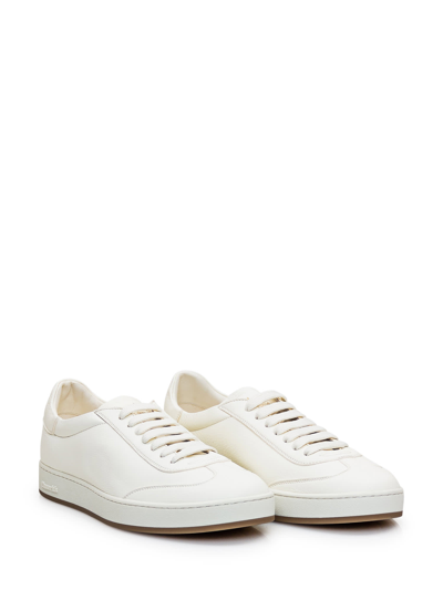 Shop Church's Leather Sneaker In Ivory
