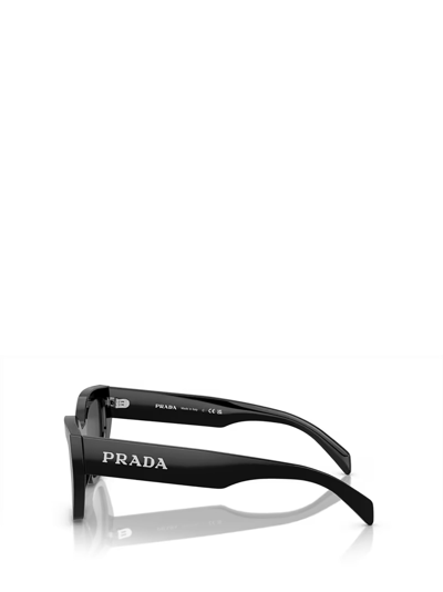 Shop Prada Pr A09s Black Sunglasses