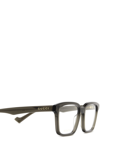 Shop Gucci Gg0964o Brown Glasses
