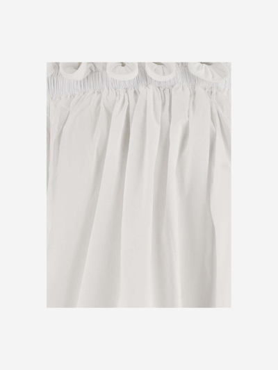 Shop Az Factory Cotton Blouse With Ruffles In White