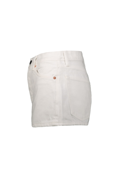 Shop Wardrobe.nyc Denim Short In White