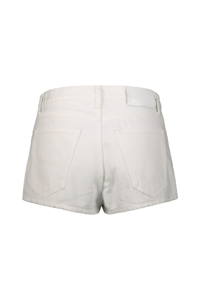 Shop Wardrobe.nyc Denim Short In White