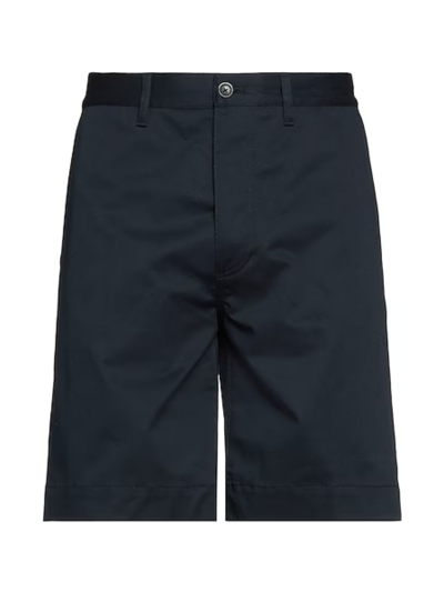Shop Nine In The Morning Ermes Bermuda Chino In Navy Blue