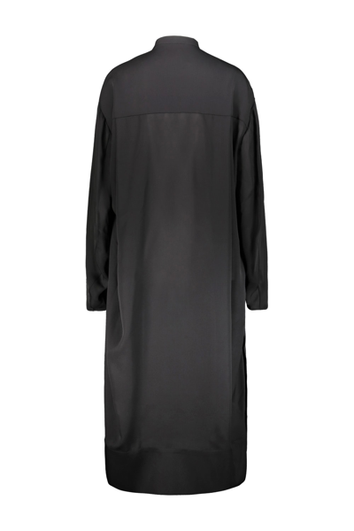 Shop Khaite Brom Dress In Black