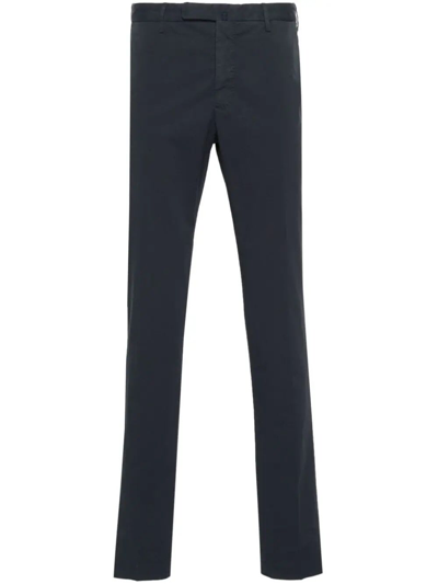 Shop Incotex Model 30 Slim Fit Trousers In Dark Blue