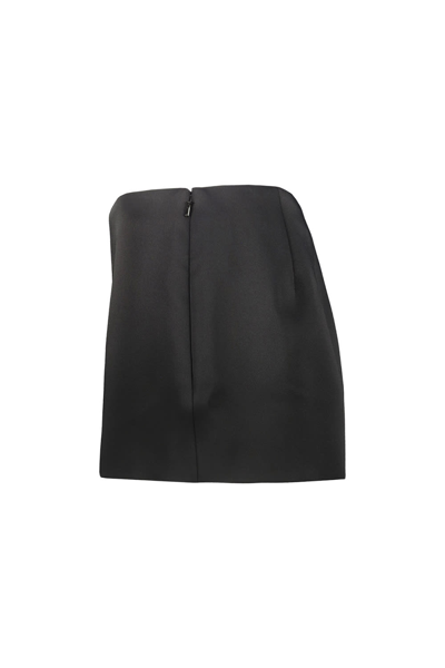 Shop Khaite Jett Skirt In Black