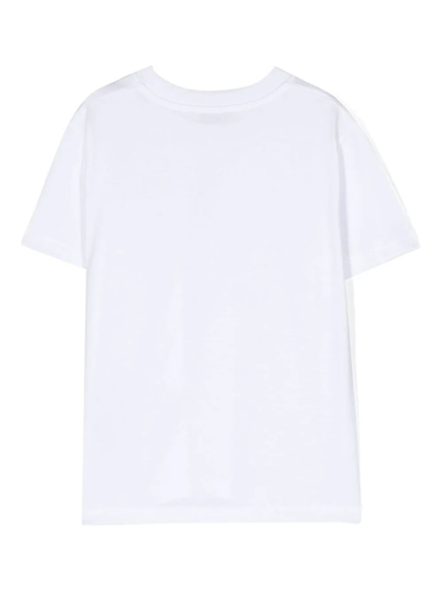 Shop Moncler Ss T-shirt In White