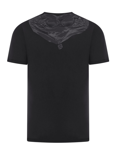 Shop C.p. Company 30/1 Jersey Goggle T-shirt In Black
