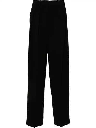 Shop Theory Double Pleat Trouser In Black