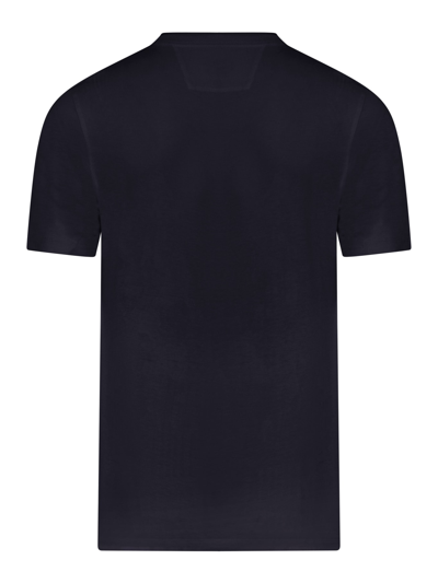 Shop C.p. Company 30/1 Jersey Logo T-shirt In Black
