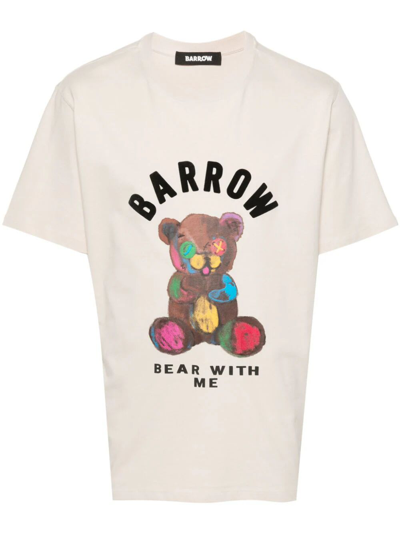 Shop Barrow Jersey T-shirt In Turtledove