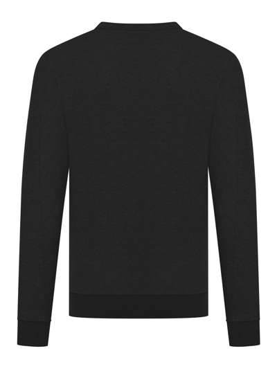 Shop C.p. Company Light Fleece Sweatshirt In Black