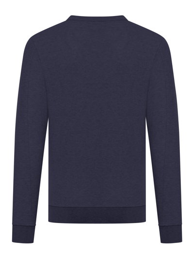 Shop C.p. Company Light Fleece Sweatshirt In Total Eclipse