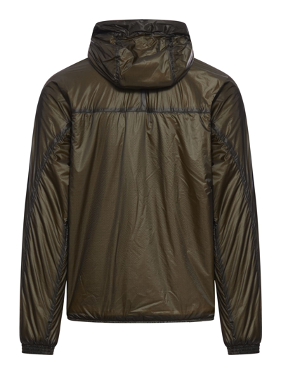 Shop C.p. Company Nada Shell Hooded Jacket In Ivy Green