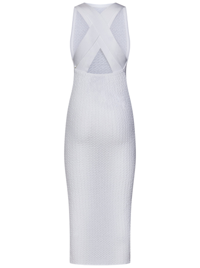 Shop Antonino Valenti Dress In White